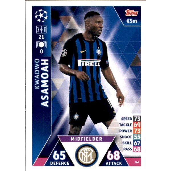 CL1819 - Karte 267 - Kwadwo Asamoah