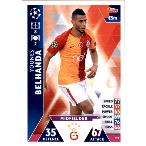 CL1819 - Karte 373 - Younes Belhanda