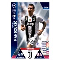 CL1819 - Karte 395 - Mario Mandzukic