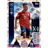 CL1819 - Karte 430 - Joshua Kimmich - 100 Club XI