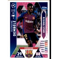 CL1819 - Karte RS1  - Ousemane Dembele - Rising Stars