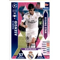 CL1819 - Karte RS2  - Marco Asensio - Rising Stars