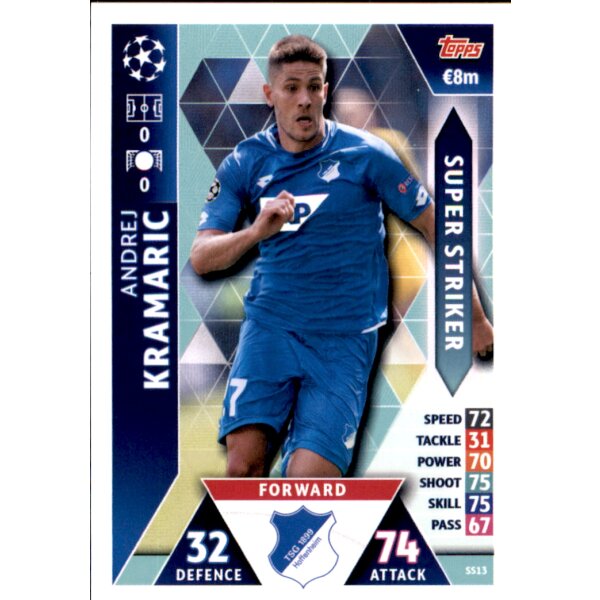 CL1819 - Karte SS13  - Andrej Kramaric - Super Striker