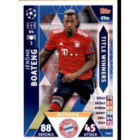 CL1819 - Karte TW10  - Jerome Boateng - Title Winner