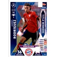 CL1819 - Karte TW12  - James Rodriguez - Title Winner