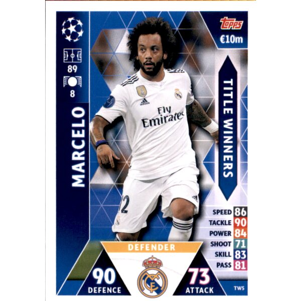 CL1819 - Karte TW5  - Marcelo - Title Winner