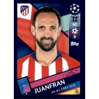 Sticker 27 - Juanfran - Atletico Madrid