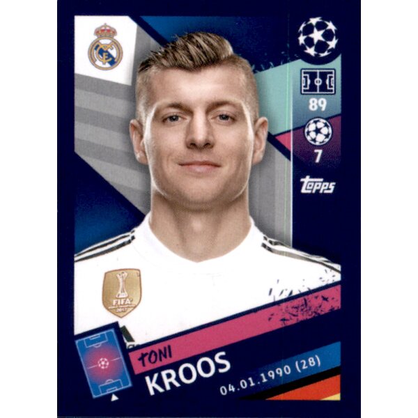 Sticker 54 - Toni Kroos - Real Madrid