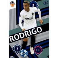 Sticker 63 - Rodrigo - FC Valencia