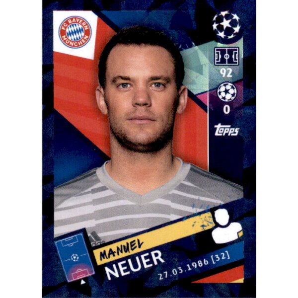 Sticker 81 - Manuel Neuer - FC Bayern München