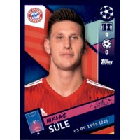 Sticker 87 - Niklas Süle - FC Bayern München