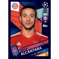 Sticker 89 - Thiago Alcantara - FC Bayern München