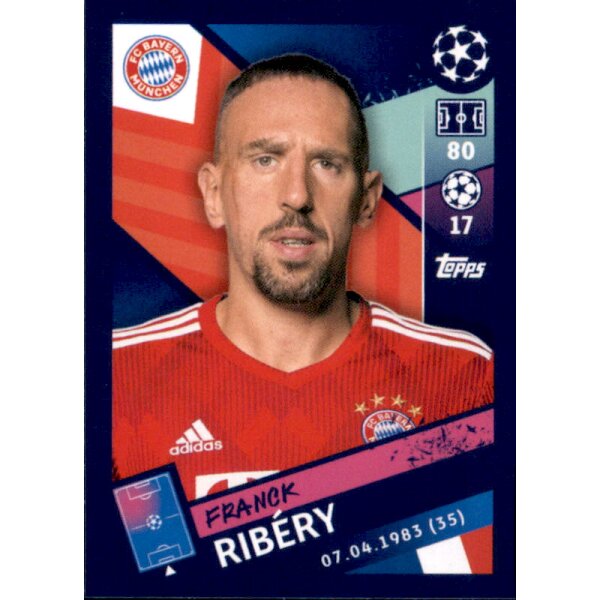 Sticker 92 - Franck Ribery - FC Bayern München