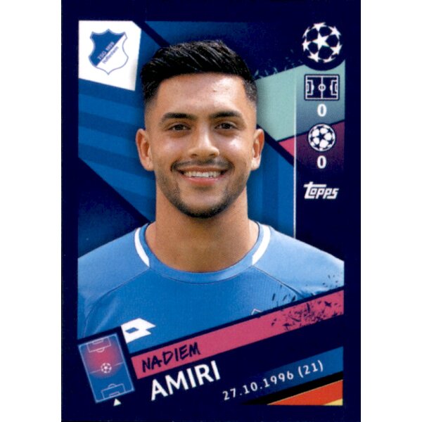 Sticker 131 - Nadiem Amiri - TSG 1899 Hoffenheim