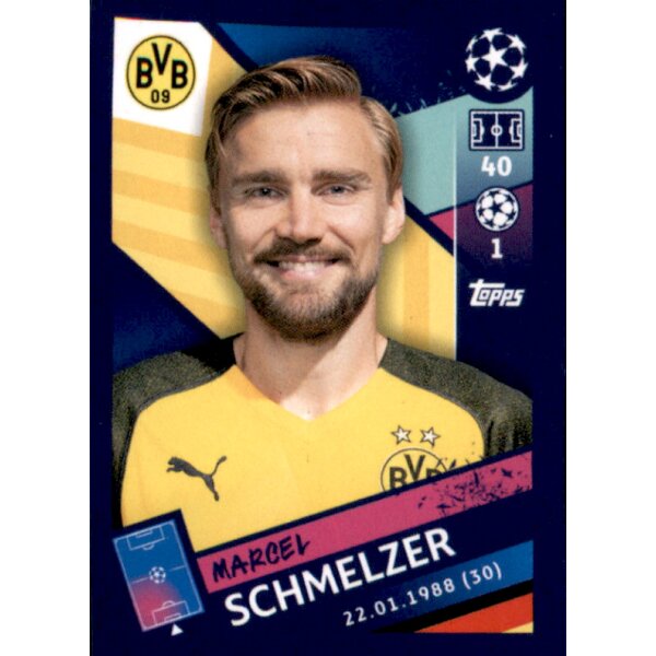 Sticker 141 - Marcel Schmelzer - Borussia Dortmund