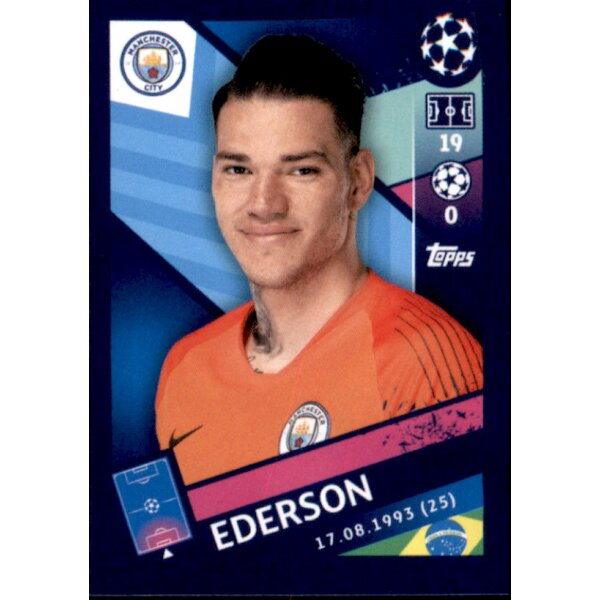 Sticker 159 - Ederson - Manchester City