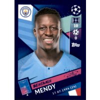 Sticker 160 - Benjamin Mendy - Manchester City