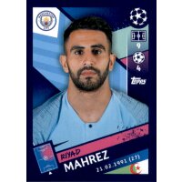 Sticker 166 - Riyad Mahrez - Manchester City