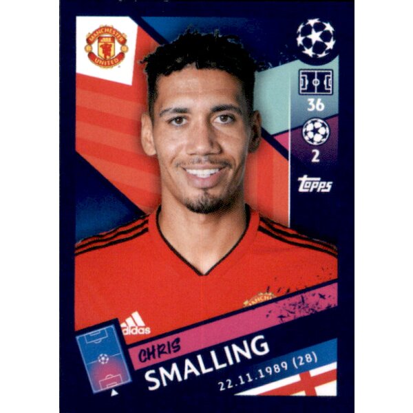 Sticker 180 - Chris Smalling - Manchester City