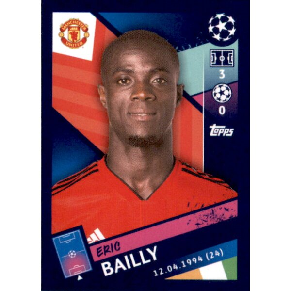 Sticker 182 - Eric Bailly - Manchester City