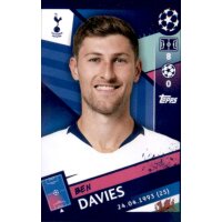 Sticker 197 - Ben Davies - Tottenham Hotspur