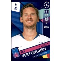 Sticker 198 - Jan Vertonghen - Tottenham Hotspur