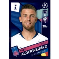 Sticker 199 - Toby Alderweireld - Tottenham Hotspur