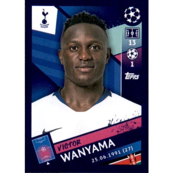 Sticker 204 - Victor Wanyama - Tottenham Hotspur