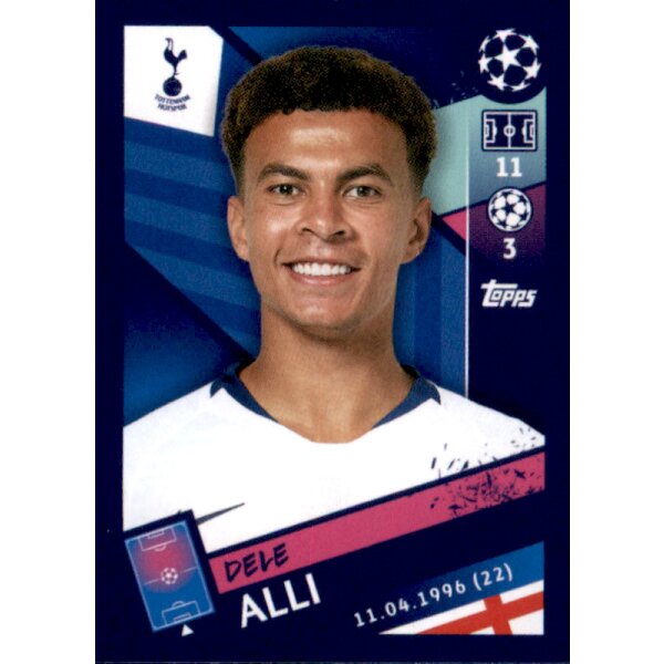 Sticker 207 - Dele Alli - Tottenham Hotspur