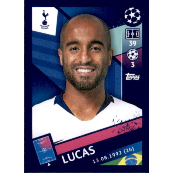 Sticker 209 - Lucas Moura - Tottenham Hotspur