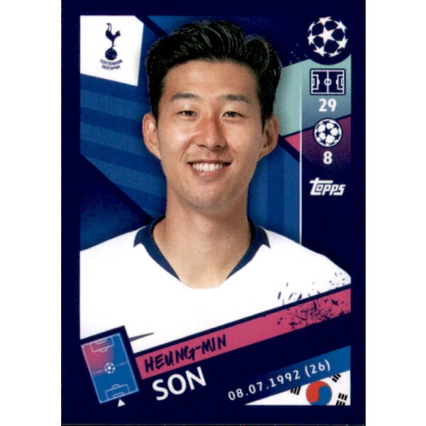 Sticker 210 - Heung-Min Son - Tottenham Hotspur