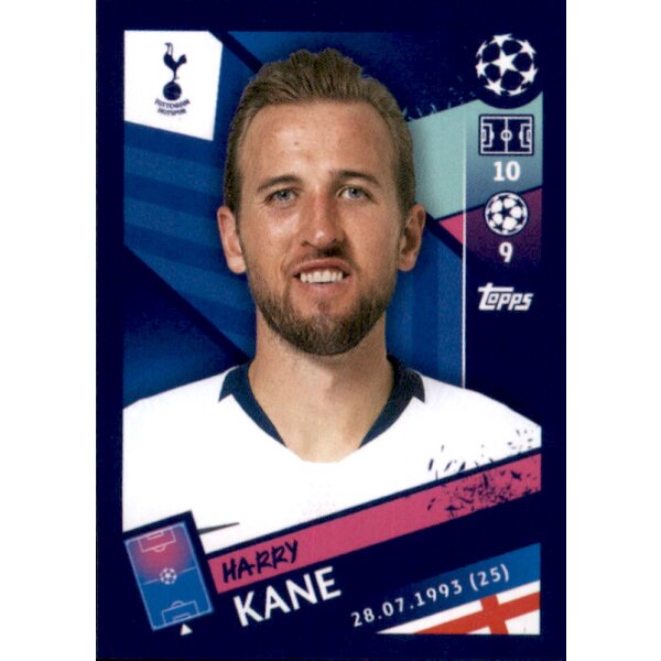 Sticker 211 - Harry Kane - Tottenham Hotspur