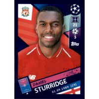 Sticker 227 - Daniel Sturridge - FC Liverpool