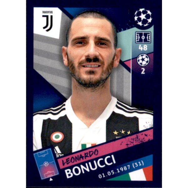 Sticker 239 - Leonardo Bonucci - Juventus Turin