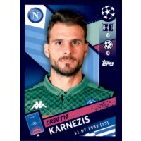 Sticker 254 - Orestis Karnezis - SSC Neapel