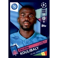 Sticker 255 - Kalidou Koulibaly - SSC Neapel