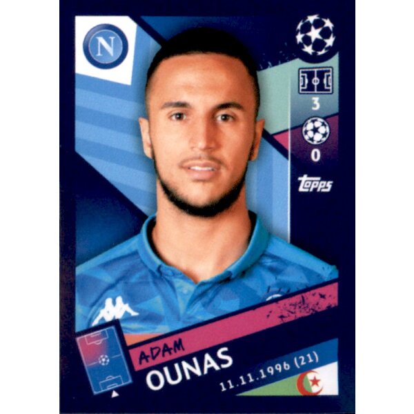 Sticker 260 - Adam Ounas - SSC Neapel