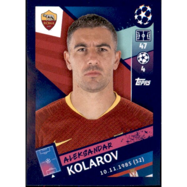 Sticker 275 - Aleksandar Kolarov - AS Roma