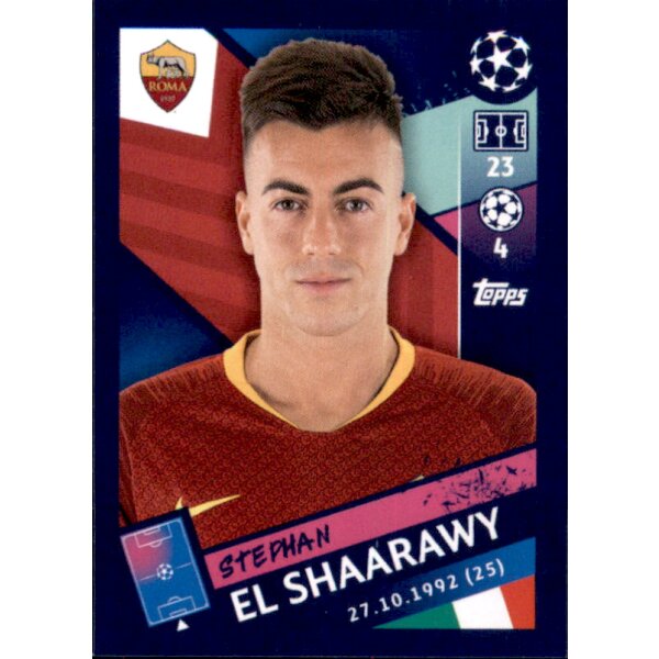 Sticker 285 - Stephan El Shaarawy - AS Roma