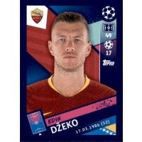 Sticker 287 - Edin Dzeko - AS Roma