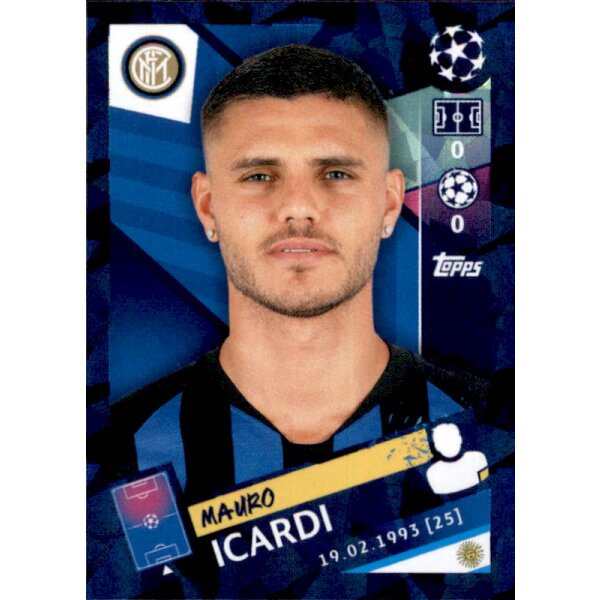 Sticker 290 - Mauro Icardi - Inter Mailand