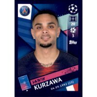 Sticker 312 - Layvin Kurzawa - Paris Saint-Germain
