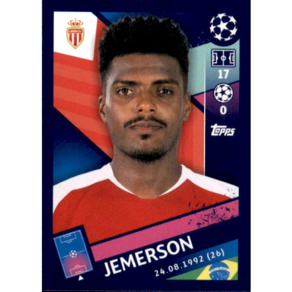 Sticker 333 - Jemerson - AS Monaco FC