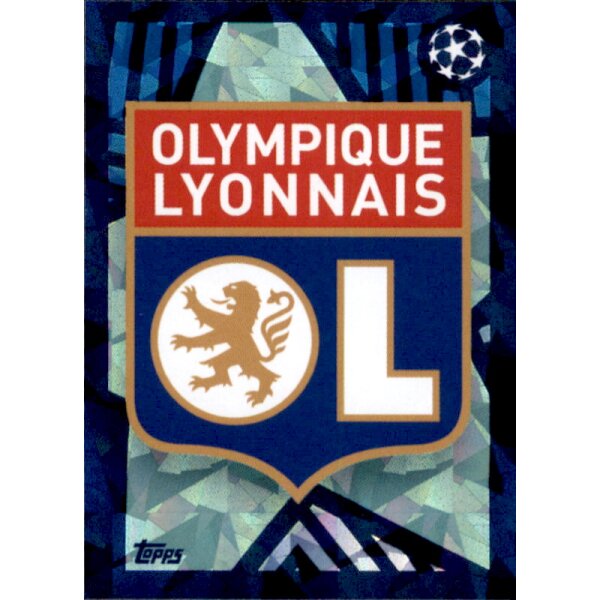 Sticker 345 - Club Logo - Olympique Lyonnais