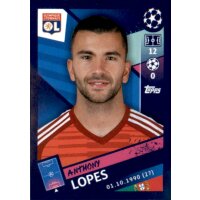 Sticker 349 - Anthony Lopes - Olympique Lyonnais