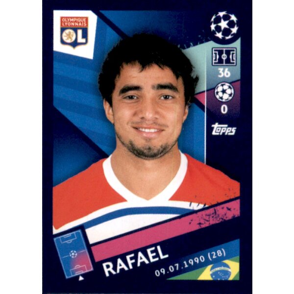 Sticker 354 - Rafael - Olympique Lyonnais