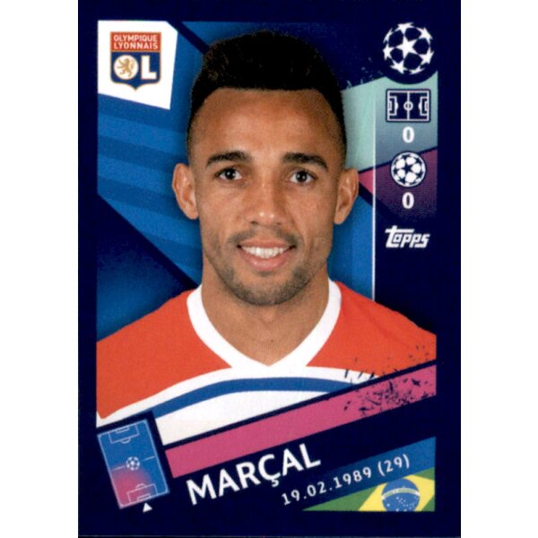 Sticker 355 - Marcal - Olympique Lyonnais