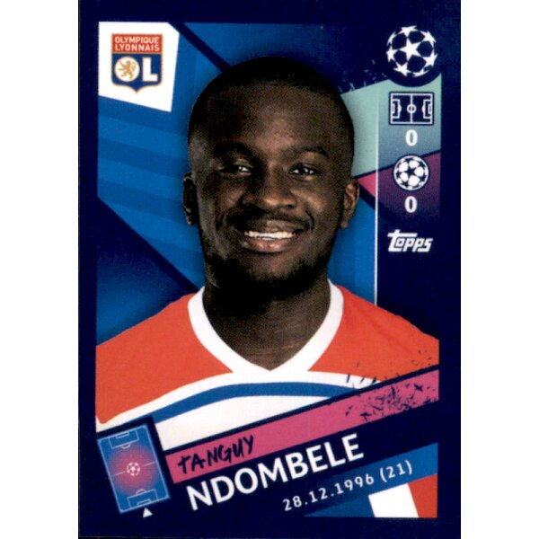 Sticker 358 - Tanguy Ndombele - Olympique Lyonnais