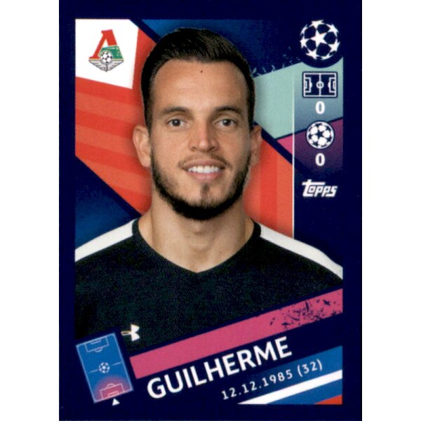 Sticker 368 - Guilherme - Lokomotiv Moskva