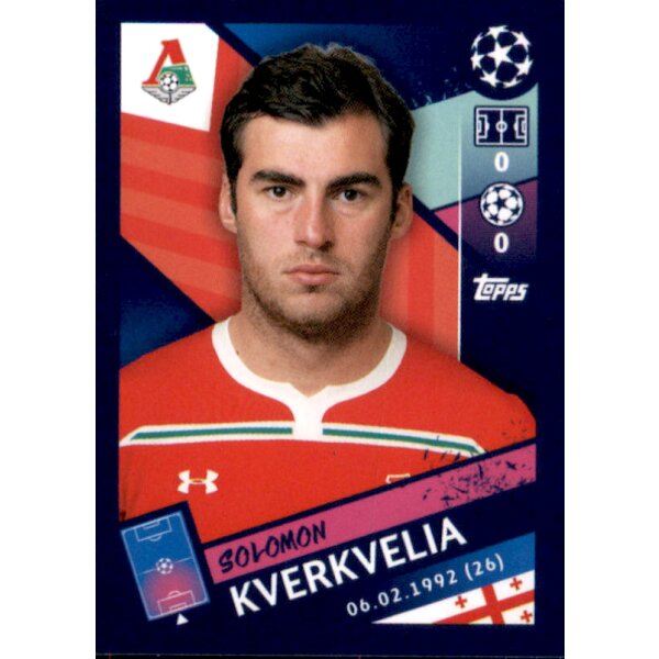 Sticker 369 - Solomon Kvirkvelia - Lokomotiv Moskva